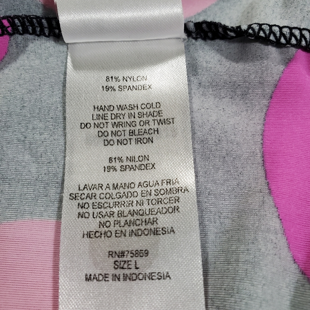 SOLDe MALIBU Swimsuit Size L Halter 'TOP only' - Picture 8 of 8